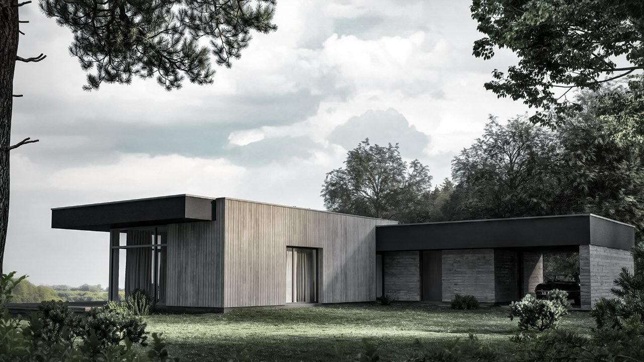 GYVENAMASIS NAMAS PRIE EŽERO 